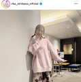 「仲間のお洋服」石川梨華、モー娘。OGの絆を感じる春コーデに絶賛の声「おさげかわいい」「キラキラです」