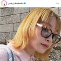 高橋愛、雰囲気ガラリ！金髪イメチェンSHOTに「最高にオシャレ」「とても似合ってます」の声