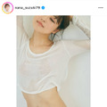 鈴木奈々、4年前のほっそり美くびれSHOT &“7キロ増”の現在の姿も公開「この時…」
