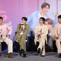 マーチ=チュターウット・パッタラガムポン、向井康二、ユド=タンタット・ターリンピロム、フルーク=ナタット・シリポントーン（C）datinggame2025