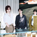 INI高塚大夢＆藤牧京介＆松田迅、エンポリオ アルマーニの春夏メンズコレクションを華麗に着こなし