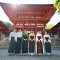 （左から）山時聡真、齋藤潤、嵐莉菜、當真あみ、原菜乃華、上白石萌音（C）日本テレビ