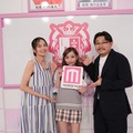 （左から）ベッキー、みあ、伊藤俊介（提供写真）