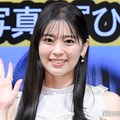 2nd写真集『ひとかけら』の発売記念会見に出席した坂井仁香（C）モデルプレス