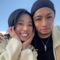 「あいの里」隼平＆おかよカップル、お揃いコーデ2ショット公開「仲良しで素敵」「幸せそう」の声 画像