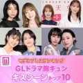 読者が選ぶ「GLドラマ胸キュンキスシーン」トップ10を発表（C）モデルプレス