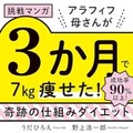 アフィリンク【挑戦マンガ　アラフィフ母さんが３か月で７痩せた！　奇跡の仕組みダイエット】 画像