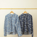 ミッキー＆フレンズ/花柄デニムシャツ￥5,990