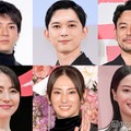 （左上から時計回りに）山田裕貴、吉沢亮、妻夫木聡、広瀬すず、北川景子、長澤まさみ（C）モデルプレス
