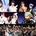 （上段左から時計回り）藤田みあ、表すみれ＆瀬川陽菜乃、相塲星音＆河村叶翔、MON7A＆村方乃々佳、ランウェイモデル、きゅるりんってしてみて（C）モデルプレス