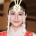 「節分祭」囲み取材に応じた平祐奈（C）モデルプレス