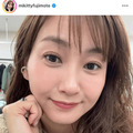 藤本美貴、美肌際立つ自撮りアップSHOTに反響「超可愛い」「めちゃめちゃ綺麗」
