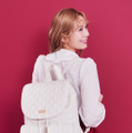 ミニー／リボンキルティングトートリュック（Off White）￥13,900