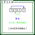クイズです！「この４文字の単語は？」二つの単語から導きだしましょう【難易度LV３.・中辛】