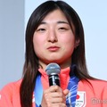 「第25回オリンピック冬季競技大会 TEAM JAPAN 帰国時記者会見」に出席した坂本花織選手（C）モデルプレス