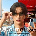 目黒蓮「Zoff meets 目黒蓮 SUNCUTGlasses 調光＋BLC」篇／キービジュアル（提供写真）
