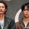 外道の歌 SEASON2」配信記念イベントに登壇した窪塚洋介、亀梨和也（C）モデルプレス
