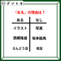 あるなしクイズです！「イラスト、西郷隆盛、えんどう豆の共通点は？」あるの理由を導きましょう【難易度LV.３・中辛】 画像
