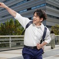 岡田准一／新CM「アイスのコーヒーのみにいこ！」篇メイキングより（提供写真）