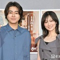 「ある日彼女のパンティーが、」の完成会見に出席した倉悠貴、山下美月（C）モデルプレス