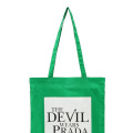 カラートートバッグ　グリーン／レッド／ブラック　￥3,190