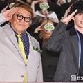 「新劇場版☆ケロロ軍曹 復活して速攻地球滅亡の危機であります！」初日舞台挨拶に出席した福田雄一監督、ジェシー（C）モデルプレス