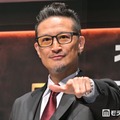 「ネオレバルミン錠」新CM発表会に登壇した松岡昌宏（C）モデルプレス