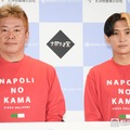 太洋物産事業戦略発表会 堀江貴文氏取締役就任式に登場した堀江貴文氏、ヒカル（C）モデルプレス