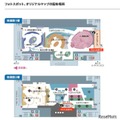 フォトスポット、オリジナルマップの配布場所