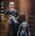 【ムービー・マスターピース】『プレデター：バッドランド』1/6スケールフィギュア　ティア＆バド & © 20th Century Studios