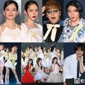 （上段左から）鎮西寿々歌、なごみ、村重杏奈、HIKAKIN、寺田心、希空（下段左から）Hearts2Hearts、NGT48＆北原里英＆柏木由紀、今井暖大＆時田音々（C）モデルプレス
