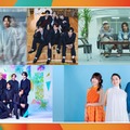 （上段左から）20th Century、NCT WISH、Number_i（下段左から）timelesz、TSUZUMI（MEI）、屋比久知奈、尾上松也（C）フジテレビ
