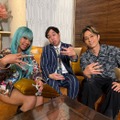 3li¥en、せいや、田中樹（C）「GOLDEN MIC」製作委員会