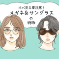 目元が一気に老けて見える…。おばみが強くなるメガネとサングラス