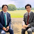 原晋監督、大泉洋（C）日本テレビ