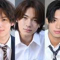 今井暖大、内田金吾、江口惺大郎（C）モデルプレス