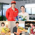 松山ケンイチ、蒼井優、夏帆、中島歩、高橋文哉（C）TBS
