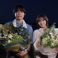 松村北斗、岡崎紗絵（C）日本テレビ