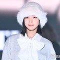 日向坂46大野愛実「TGC」初登場 ファー帽子×フリルがお似合い【TGC2026A/W】 画像