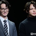 EX THEATER ARIAKE OPENING LINEUP「ノッキンオン・ロックドドア THE STAGE」取材会に出席した川島如恵留、上田竜也（C）モデルプレス