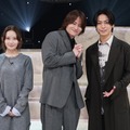 （左から）畑芽育、菊池風磨、亀梨和也「夜の音-TOKYO MIDNIGHT MUSIC-」（C）日本テレビ