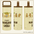 「スクエアハンドル付きステンレスマグボトル450ml マンダロリアン＆グローグー」© & TM Lucasfilm Ltd