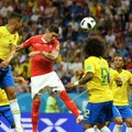 W杯向け新髪型のネイマール不発…ブラジルvsスイスはドロー決着！