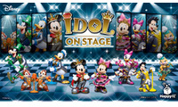 ディズニーキャラクターがアイドルに変身⁉「Happyくじ『Disney IDOL ON STAGE』」発売 画像