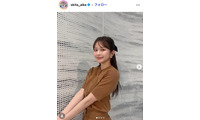 沖田愛加アナ、ミニスカからすらり美脚「スタイル抜群」「大人可愛いコーデのお手本」と反響 画像