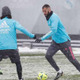 レアル・マドリー選手たち、「雪合戦」で大はしゃぎする 画像