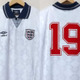 復活希望の襟付きデザイン！イングランド代表「1990イタリアW杯」ユニフォーム 画像