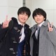 田中圭＆林遣都「おっさんずラブ-リターンズ-」クランクイン 腕組み・ハグ…開始1秒で“はるたん＆牧”降臨 画像