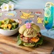 グランド ハイアット 東京、ポケモン着想コラボメニュー “フシギダネ”バーガーや“ピカチュウ”パフェなど 画像