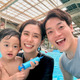 おばたのお兄さん、山崎アナ＆1歳息子と“ハワイアンズ”を満喫！フラガールにも感動「本当に素晴らしかった」 画像